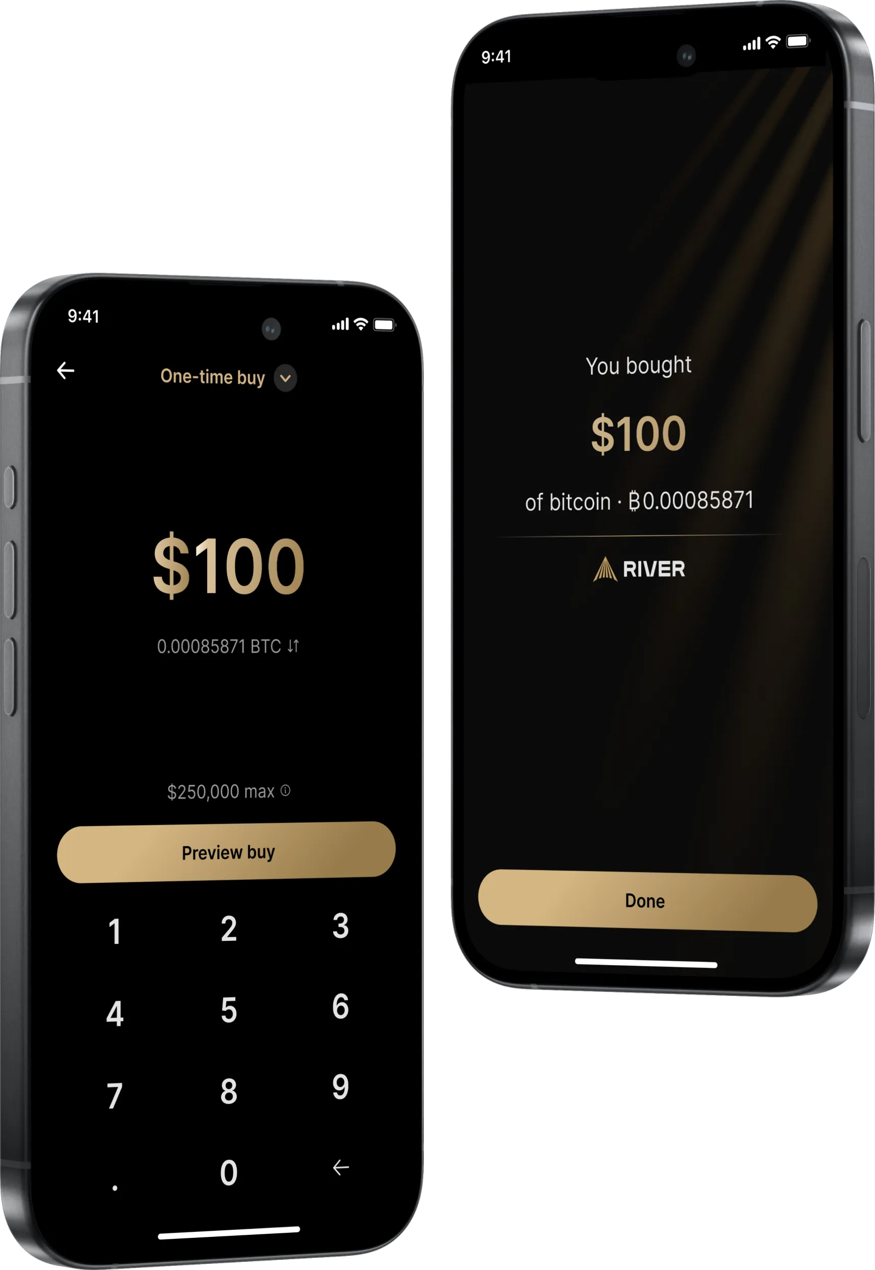 Mobile interface showing coinspotexchange's Bitcoin buying process